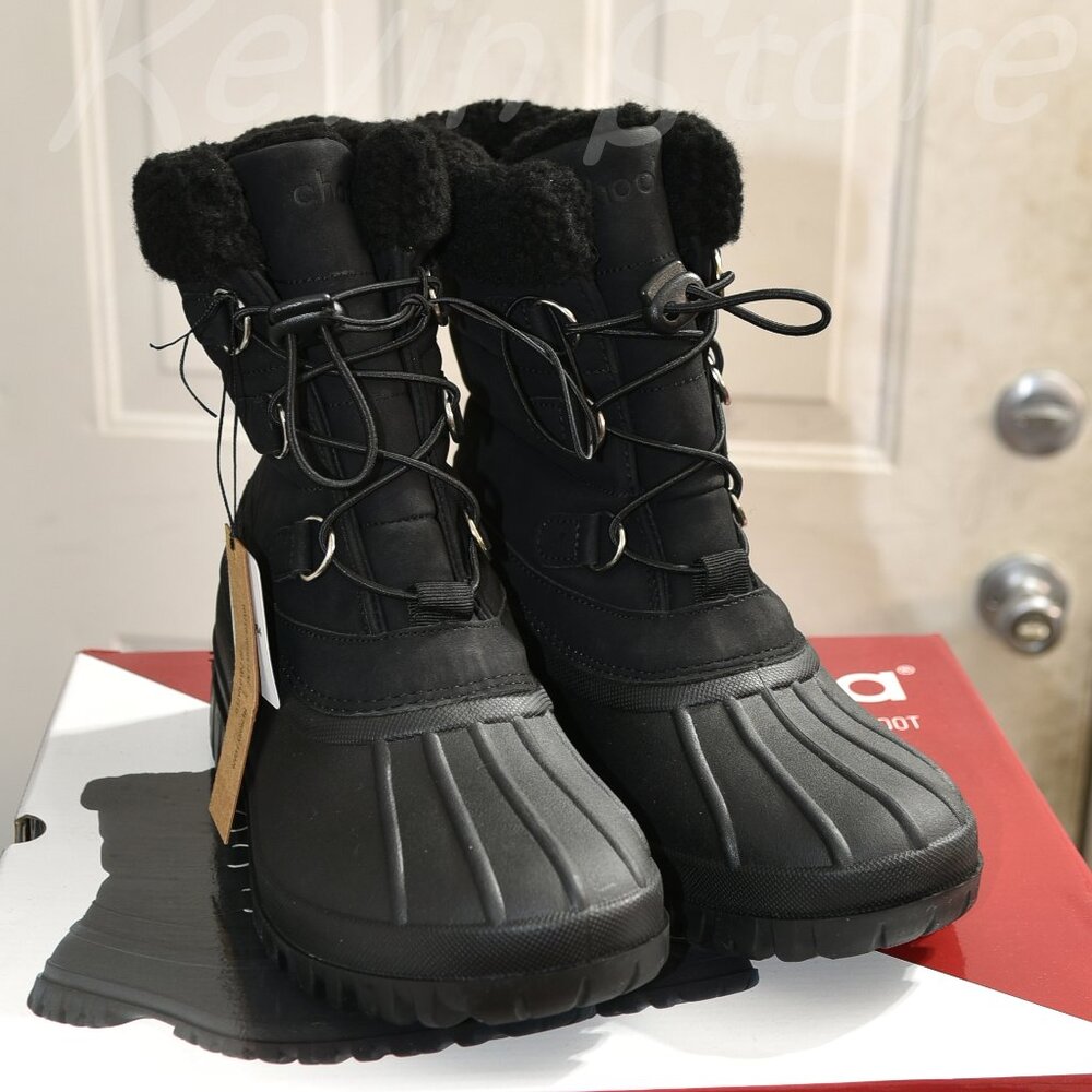 Ladies cold Weather Snow boot‎ Black